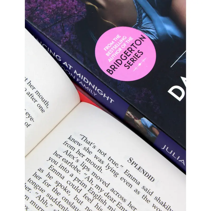 Julia Quinn Blydon Family Saga 3 Books Collection Set (Splendid, Dancing At Midnight, Minx) 2