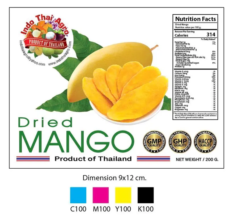 Premium Thai Dried Mango Slices 200g – Sweet, Chewy, Healthy Snack – Zero Added Sugar – Vegan Friendly 8