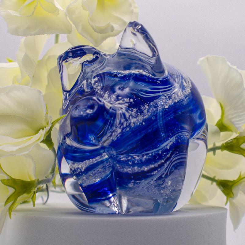Ashes to Glass Pig Keepsake 8
