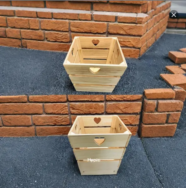 10 of a set,  Lazzo Rocco Summer Wooden Plant Box for Garden, Multifunctional， Easy for Water Leak, Add Bearing Wood 3