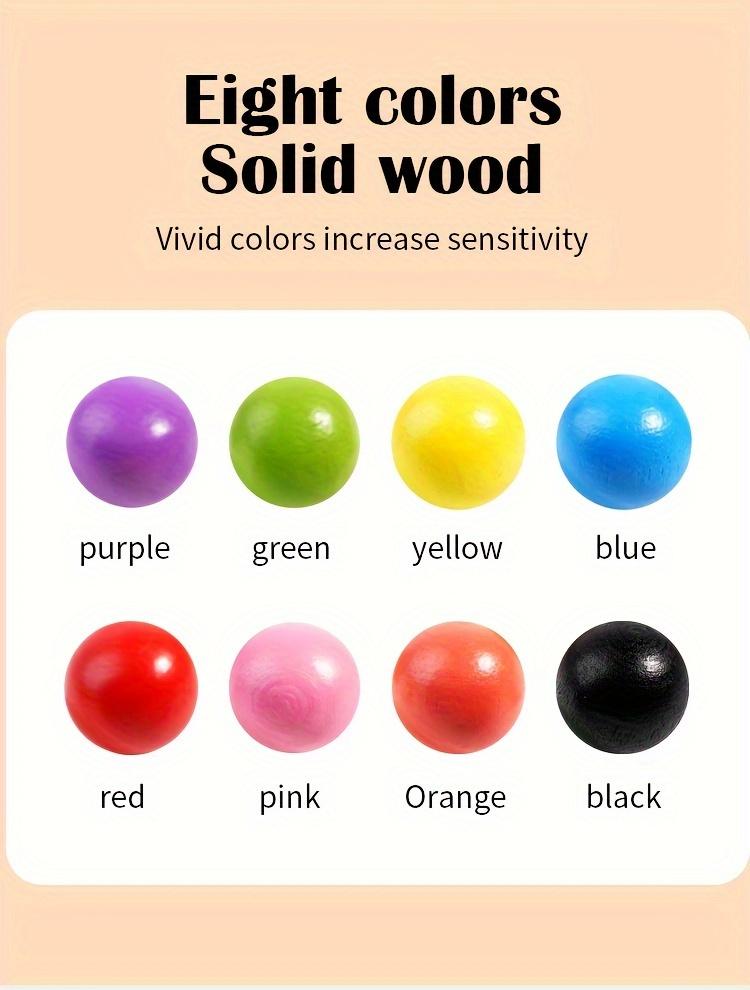 Product Introduction of Colorful Bead Sorting Activity Set, Finger Dexterity and Focus Training, Bead Picking and Sorting Game, Educational Toy for Early Development and Activities, Mixed Colors, Durable Material 5