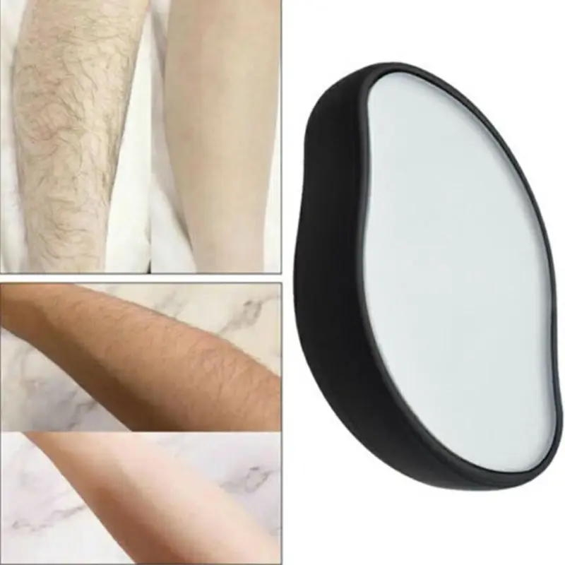 Crystal Hair Eraser Painless Hair Removal Epilator for Body with Smooth Finish - Electroplating Silver - Comfort 4