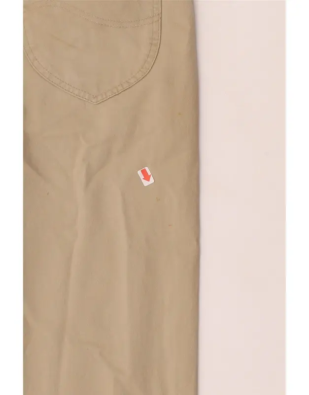 Pre-Owned Vintage LEE Mens Chicago Straight Jeans W34 L30 Beige Cotton 4