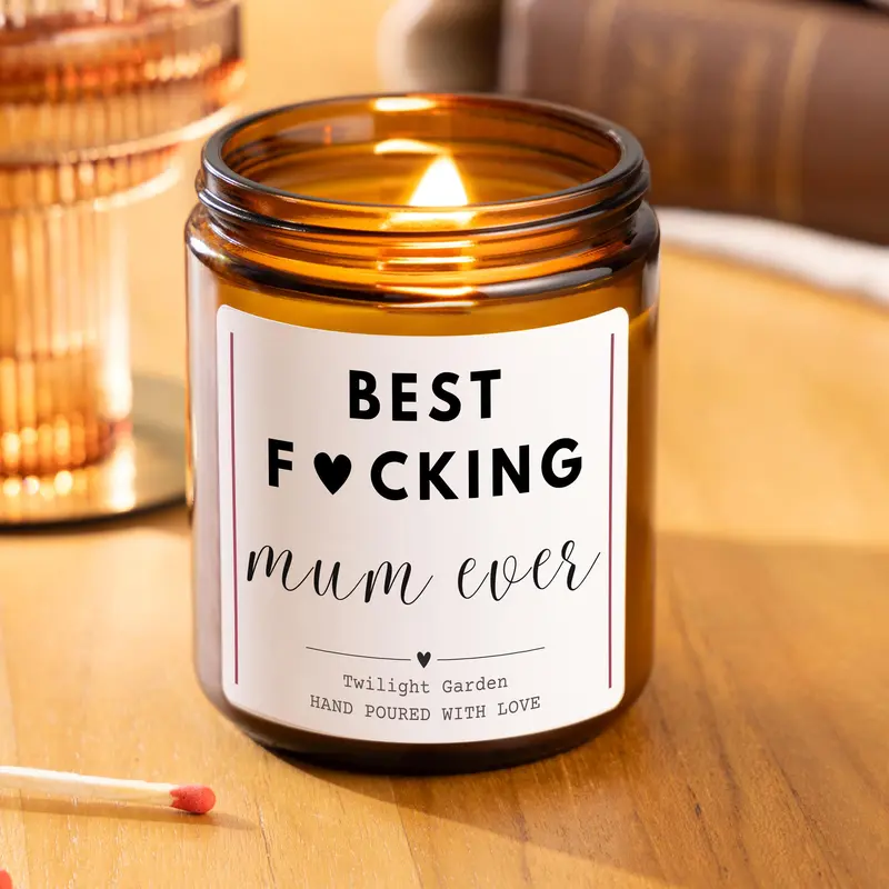 Best Mum Ever Funny Candle Gift for Mum, Mothers Day Gift, Funny Birthday Gift for Mum, Mum Gift from Daughter, Son, Mum Appreciation Gift 0