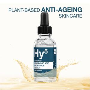 Dr Botanicals Hyaluronic Acid 5% & Niacinamide 5% Eye Serum - Youthful & Radiant Eyes - 15ml - Moisturizer, Lightweight