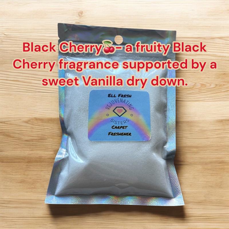 Rejuvenating Sisters Carpet & Bin Freshener – Scented blend for a fresh, long-lasting aroma. Available in mixed 150g scents, including Fruity, Masculine, Feminine, and Bath, Body & Laundry-inspired fragrances. 4