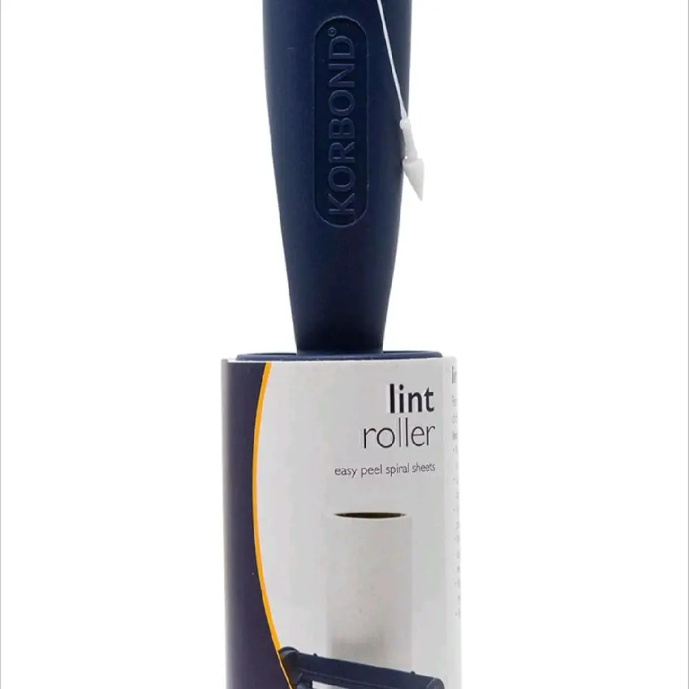Korbond 5m Lint Roller - 35 Sticky Sheets - Lint Remover, Pet Hair Remover, Cat Hair Remover, Sticky Roller for Clothes - Compatible with Korbond Lint Roller Refills
