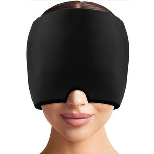 Design Wearable Ice Cap, Ice Head Wrap, Cold Gel Head Ice Pack, Decompression Eye Mask