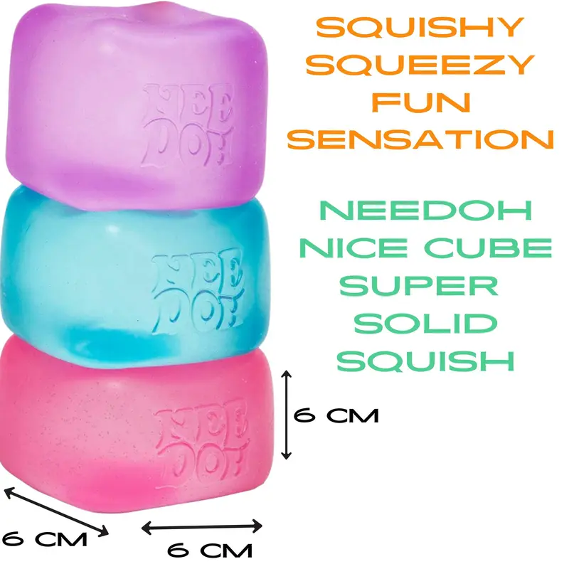 NeeDoh Nice Cube Stress Ball Stress Relief Toys 4