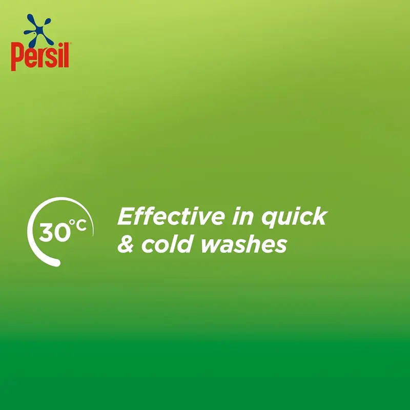 Persil Bio 3 in 1 Washing Capsules 1st time removal of tough stains outstanding stain removal in quick & cold washes 60 washes 1