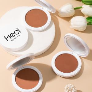 Highly Pigmented Bronzer Powder, Easy Makeup Essential for Teens & Beginners, Natural Finish Face Contouring, Daily Use Cosmetics