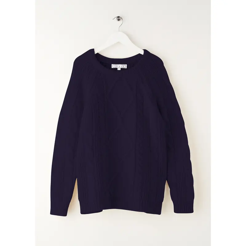Mayfair Midnight Fishermans Jumper 0