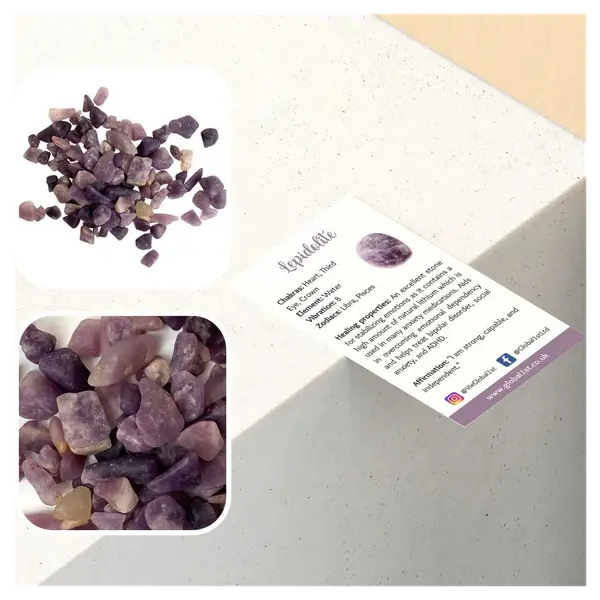 Gemchips Pack, 250g, Lepidolite 2