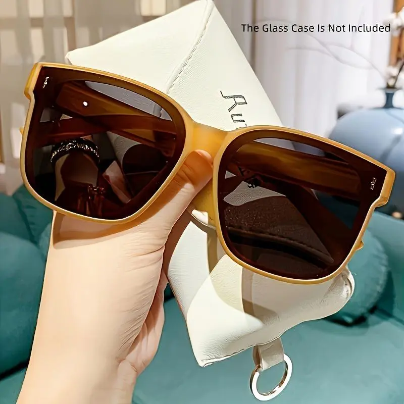 Polarized Square Fit Over Glasses For Women And Men, Plastic Hinges, Perfect For Driving, Beach, Travel, And Fashion 3
