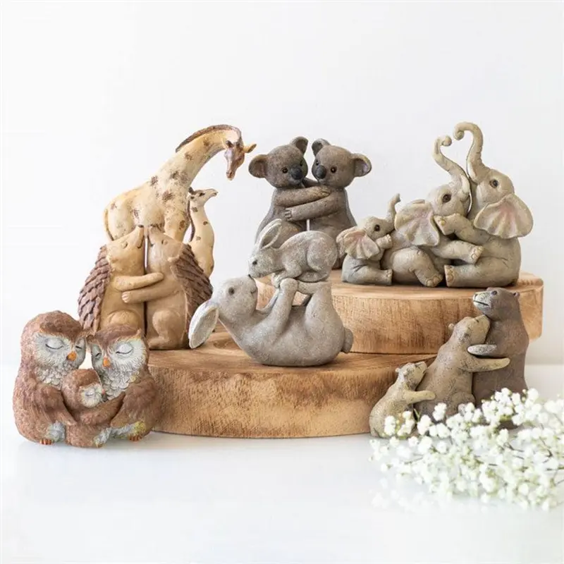 The Three Bears Family | Bear Ornament Decor Father 5