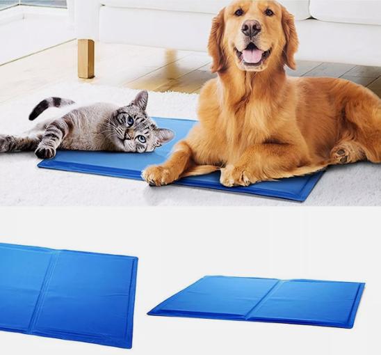 SELF COOLING COOL PET MAT DOG CAT GEL COOLING MAT HEAT RELIEF TOXIC SUMMER 1
