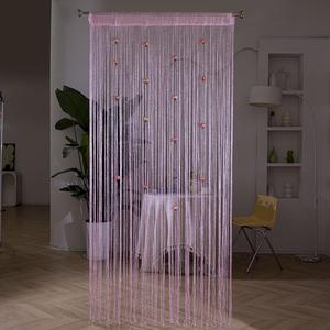 Rose Flower String Beaded Curtain, 1 Count Romantic Exquisite Door Curtain, Doorway Curtain, Home Decor for Bedroom Hotel Salon, Window Curtain, Grommet Curtains, Tassel Decor Curtain, Interior Decoration Accessories, Privacy Window Film, Home Textile