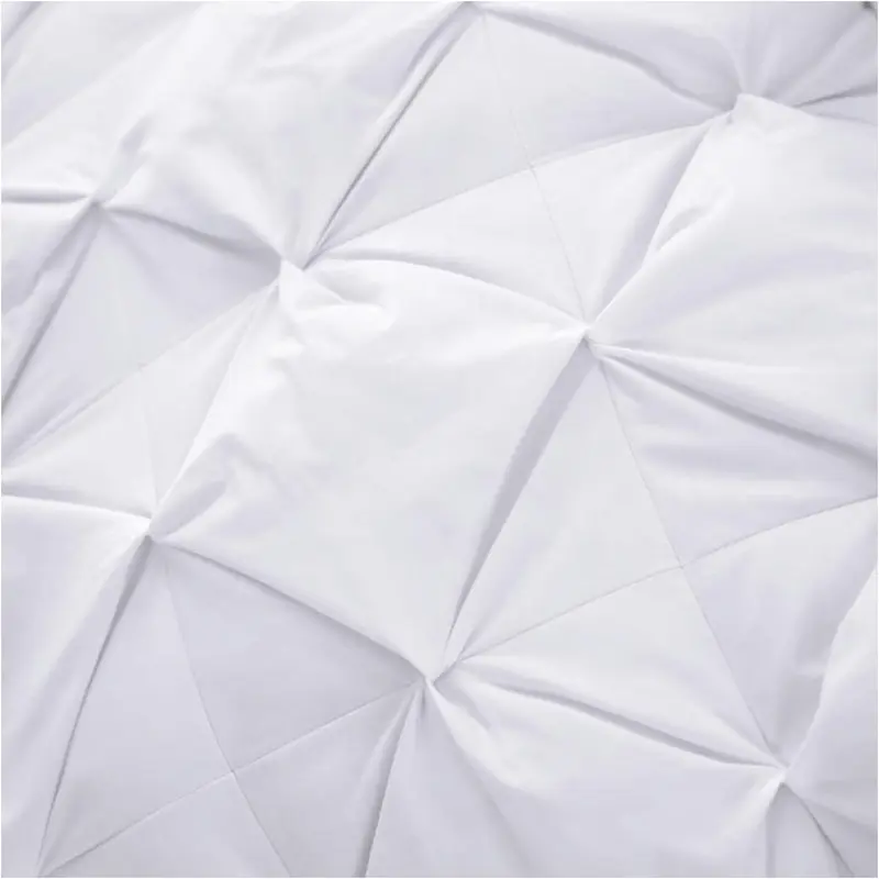 Luxury Waffle Pillow Hotel Quality Soft Premium Pinche Pleated Pintuck Design Pillows for Back Stomach and Side Sleepers Down Alternative Bed Pillow Hypoallergenic Breathable Dust Mite Resistant 100% Polyester Pillow Packed in a Bag 5