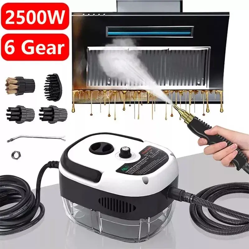 2500W Portable Handheld Steam Cleaner High Temperature Steamer Cleaning Machine UK