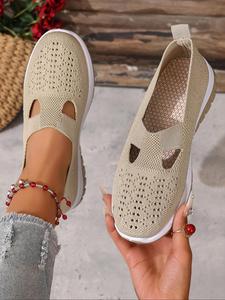 Women's Solid Color Low Top Sneakers, Casual Comfortable Breathable Sports Running Shoes, All-match Basic Shoes for Daily Wear, Athletic Shoes, Casual Summer Shoes