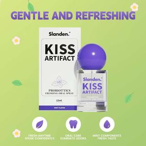 Slanden Probiotic Oral Spray - 15ml Breath Freshener for All-Day Freshness & Oral Health