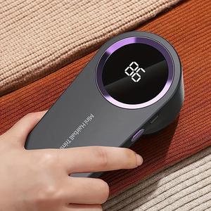 USB Rechargeable Lint Remover, Portable Handheld Electric Lint Remover with LED Display, Household Fabric Shaver for Clothes, Bedding, Furniture, Grooming