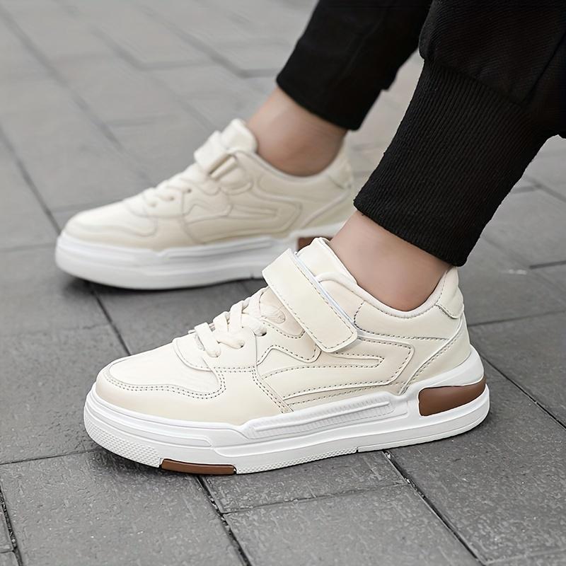 Casual Comfortable Low Top Sneakers For Boys, Wear-resistant Non-slip Skateboard Shoes For All Seasons 5