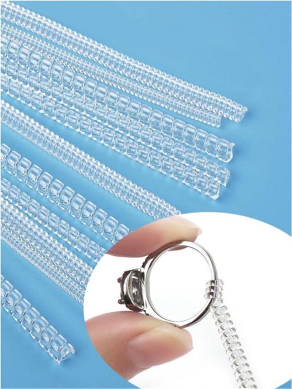 10pcs Spiral Ring Size Adjustment Spring 2