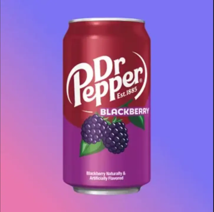 Dr Pepper Blackberry Beverage 355ml- USA New Flavour