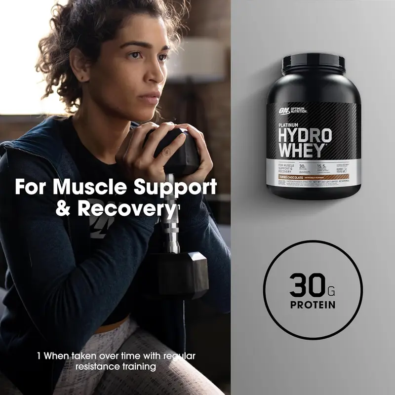 Whey, Whey Protein Isolate Hydrolized Powder for Bodybuilding, Natural Source of BCAA, Milk Chocolate Flavor, 40 Servings, 1.6 kg, Packaging May Vary 4