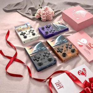 Portable Retro Game Console, 1 Count Rechargeable Game Console with High-definition Screen, Professional Game Console with Built-in Games for Home & Travel, Handheld Game Console