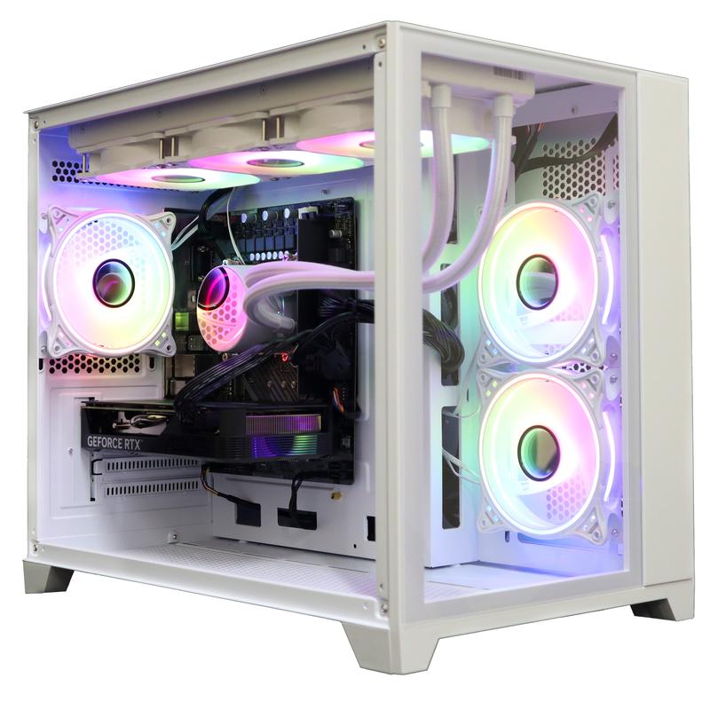 Fast Gaming PC - AMD Ryzen 7 5800X - 32GB DDR4 RAM - 1TB M.2 NVMe - 8GB NVIDIA RTX 4060Ti - WATER COOLED / ARGB 2