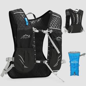 Running Hydration Vest Backpack, Lightweight Hydration Backpack with 1.6l Water Bladder, Sports Backpack for Hiking and Cycling