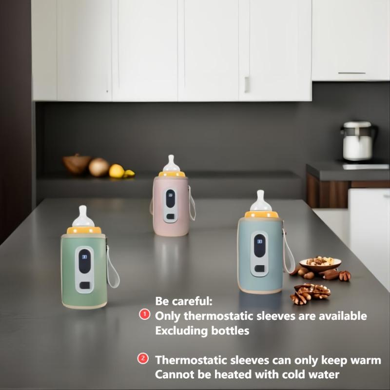 Product Introduction of Portable Bottle Warmer - Intelligent Digital Display Insulation Device - Keep Warm and Heat, Suitable for Various Bottles (USB Plug-In Version) 0