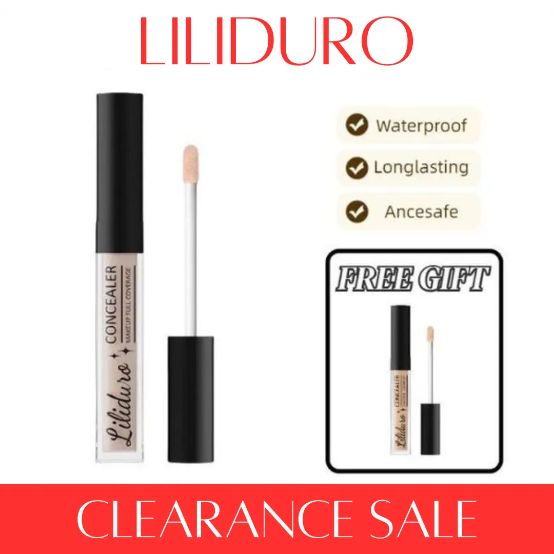 [CLEARANCE SALE OFFER] Liliduro Flawless Full coverage Concealer Neutral Undertones. Long-Lasting, Waterproof and Full-Coverage.  Acne Safe, Dark Spots, Dark Circles, Blemishes and Hyperpigmentation . 0.19 fl.oz Cosmetic Foundation Makeup