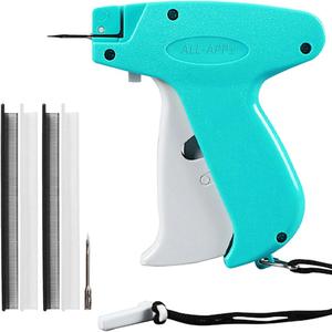 Quick Clothing Fixing Device, Mini Label Fixing Gun for Clothes, Equipped with 1500 Black and 1500 White Fasteners, Quick Clothing Fixing Quick Fixing Sewing Device, Micro Label Fixing Tool for Clothes, Sewing Supplies Crafts