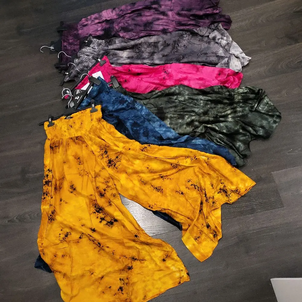 Boho Tie Dye Harem Trousers