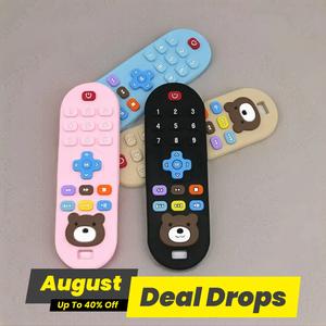 Remote Control Shaped Baby Teether Toy, Teether Toy for Boys and Girls, Suitable for Cute Boys and Girls Gift Sensory Teether