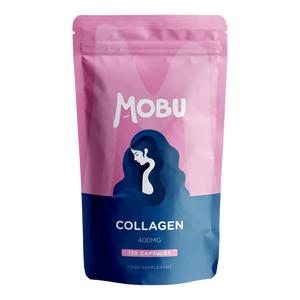 Collagen 400mg 120 Capsules - Skin, Hair & Joint Support Bovine Collagen Type 1 Supplement - MOBU UK