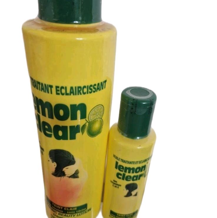 Lemon clear oil 60ml x 1 +500ml  lotion  for your skin  comfort. 0