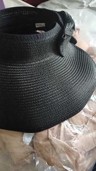 Product Review of Women's Solid Color Cute Bow Design Wide Brim Straw Hat, Casual Trendy Foldable Sun Hat for Beach, Fashion Accessories for Women & Girls, Travel Essentials from r**e 0