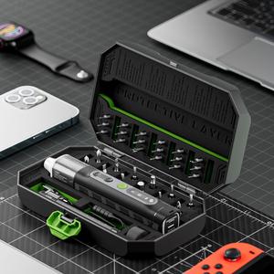 Multifunctional Electric Screwdriver Set, USB Rechargeable Electric Screwdriver Set, Professional Repair Screwdriver Set, Mechanic Essentials