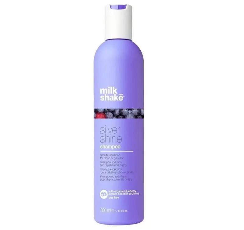 Milk Shake Silver Shine Shampoo for Blonde or Grey Hair 300ml Haircare 3