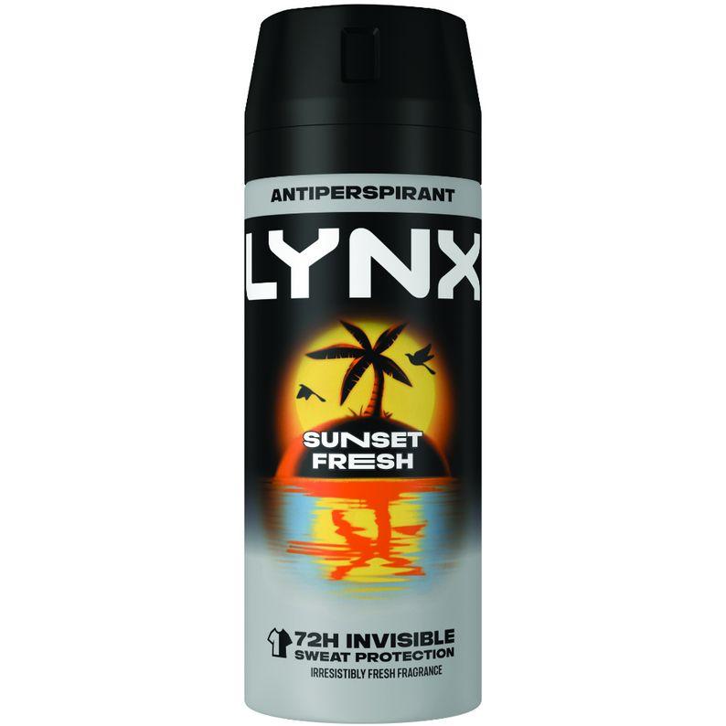 Lynx Sunset Fresh 72h Mango & Mandarin Anti-Perspirant Deodorant Spray 150ml 0