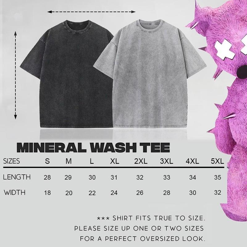 [A97] Limited Sleep Token Tee Retro Washed T-shirt with Band Artwork Cool Unisex Oversized Streetwear Unique Gift for Music Lovers & Sleep Token Fans Cotton Menswear 3