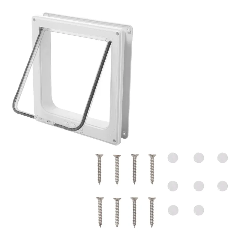 Pets Mood Pet Flap Door with 4-Way Lock for Cat Dog 5
