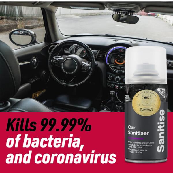 Car Air Freshener Odour Bomb & Air Con Cleaner, 150ml Capacity 4