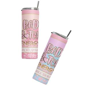 Bad Bitch Duo X2 Pattern Gift Design For Girls and Gifts For Mums 750ml Water Bottle