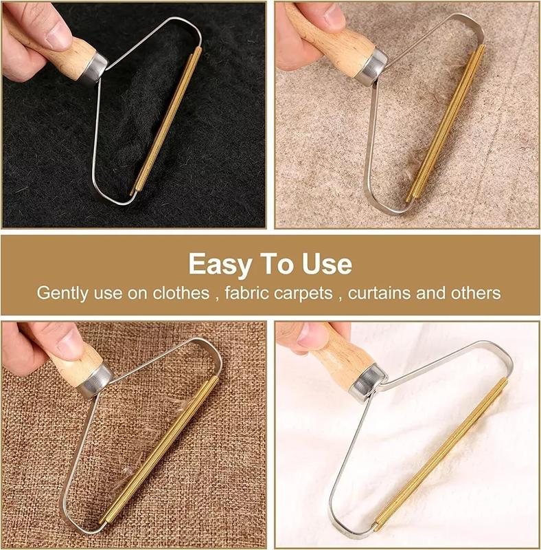 Portable Lint Remover Pet Fur Clothes Fuzz Shaver Jumper Trimmer Roller Reusable 1