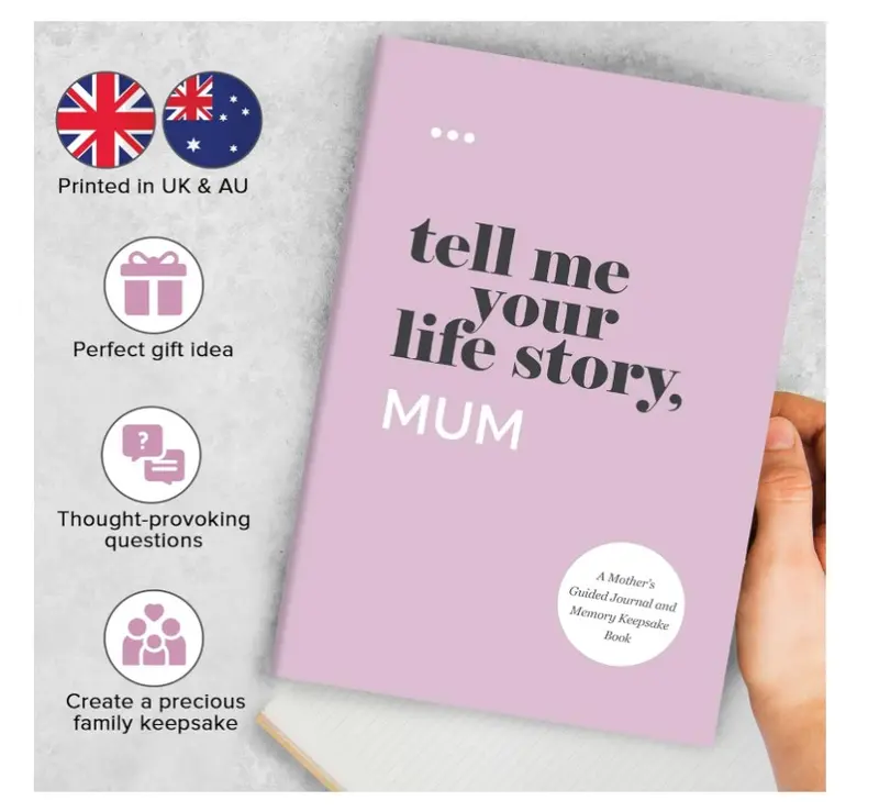 Tell Me Your Life Story, Mum: A Mother’s Guided Journal and Memory Keepsake Book (Tell Me Your Life Story Series Books) Paperback – 18 May 2021 3